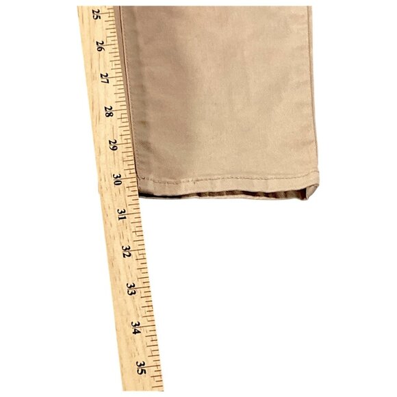 LOGG HM Jeans Womens 10 Tan Beige Straight Classic Everyday Boho Chic Minimalist - Picture 13 of 16